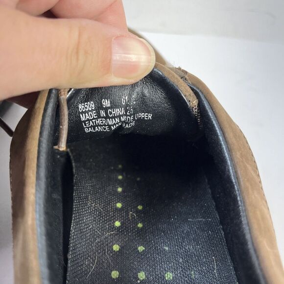 Clarks Wave Walk Shoes‎ Womens 9 M Wave Trek Low Sneakers 86509 Brown Leather - Picture 10 of 14